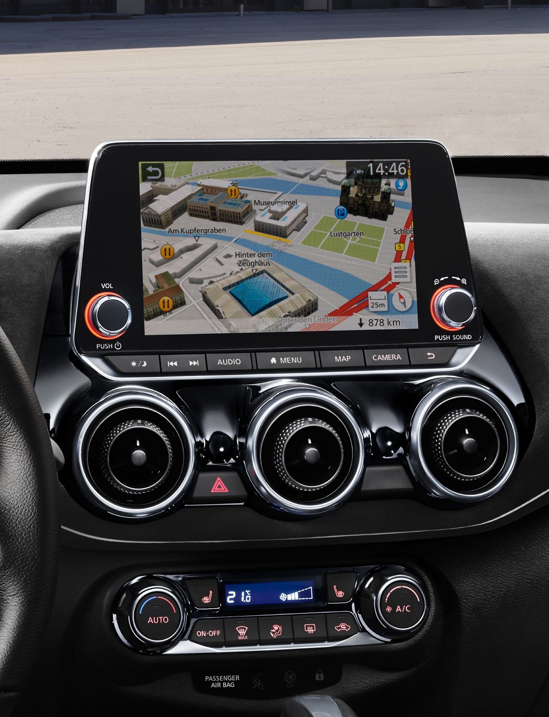 Nissan Intelligent Mobillity Monitorul Intelligent Around View Nissan Juke 2019